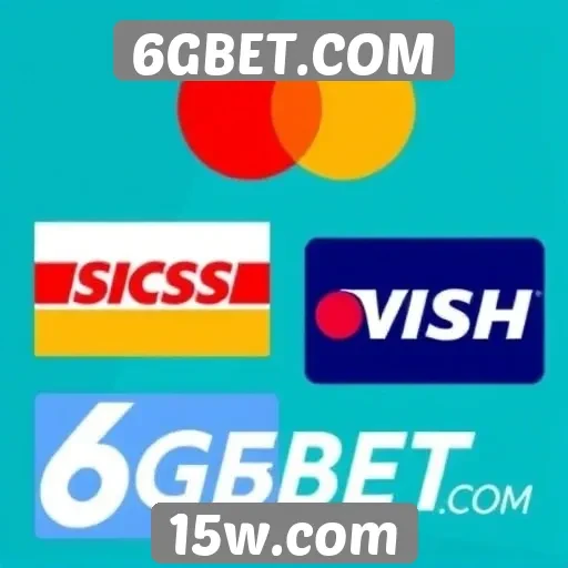 Variados métodos de pagamento no 6GBET