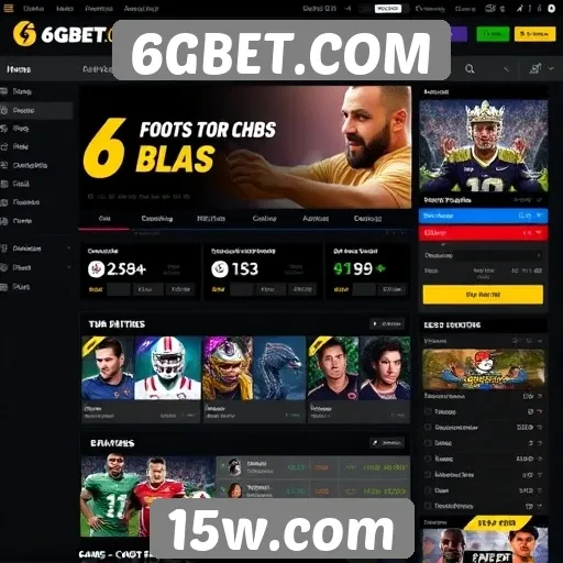 Mudanças recentes na interface do 6GBET.COM